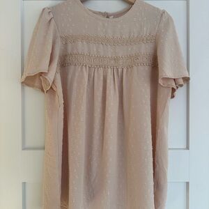 Elegant Beige Blouse